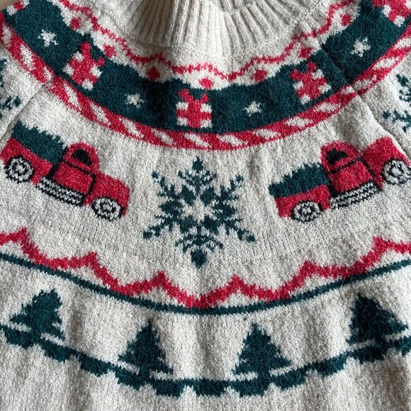 Bundle of 2 Maurices Women's Sweaters, Trees & Trucks - Size Small - Picture 4 of 13